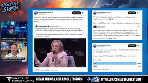 Absolute Storm: Ep. 26 - 7:30pm EST - 5/18/26 - Comey 8647|Mexican Navy|FISA|Armor Of God