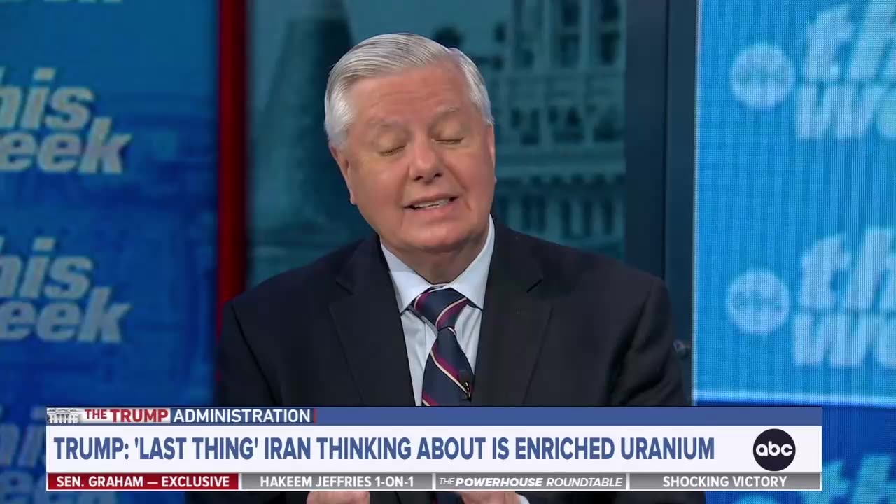 Still out there: Lindsey Graham undercuts Trump on Irans nuclear materials