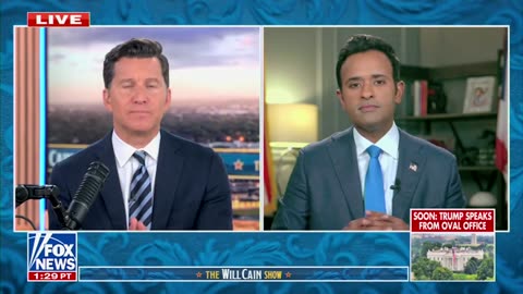 Vivek Ramaswamy Appears on FNC’s ‘The Will Cain Show’ 8.6.25