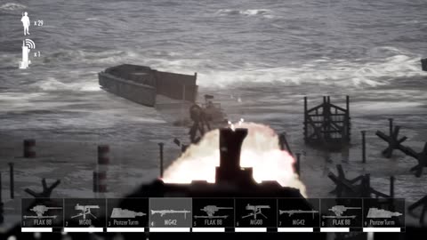 Normandy From The Other Side of The Beach! Beach Invasion 1944