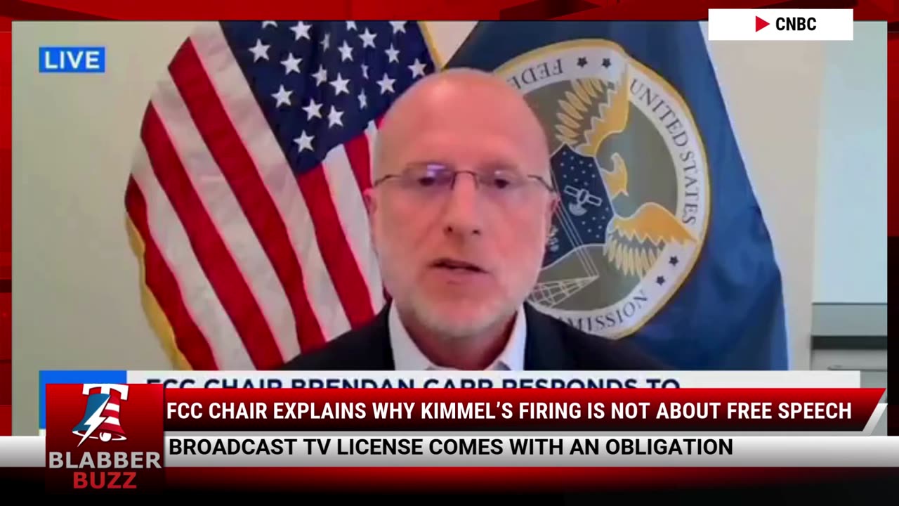 FCC Chair Explains Why Kimmel’s Firing Is Not About Free Speech