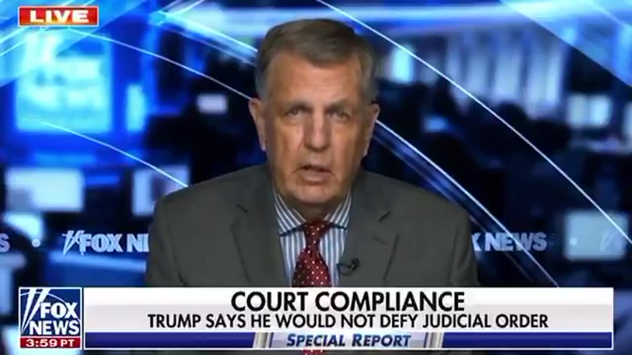 Fox’s Brit Hume on legal challenges to Trump’s agenda