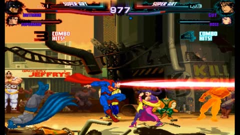 DC vs Street Fighter - (Hardest AI)