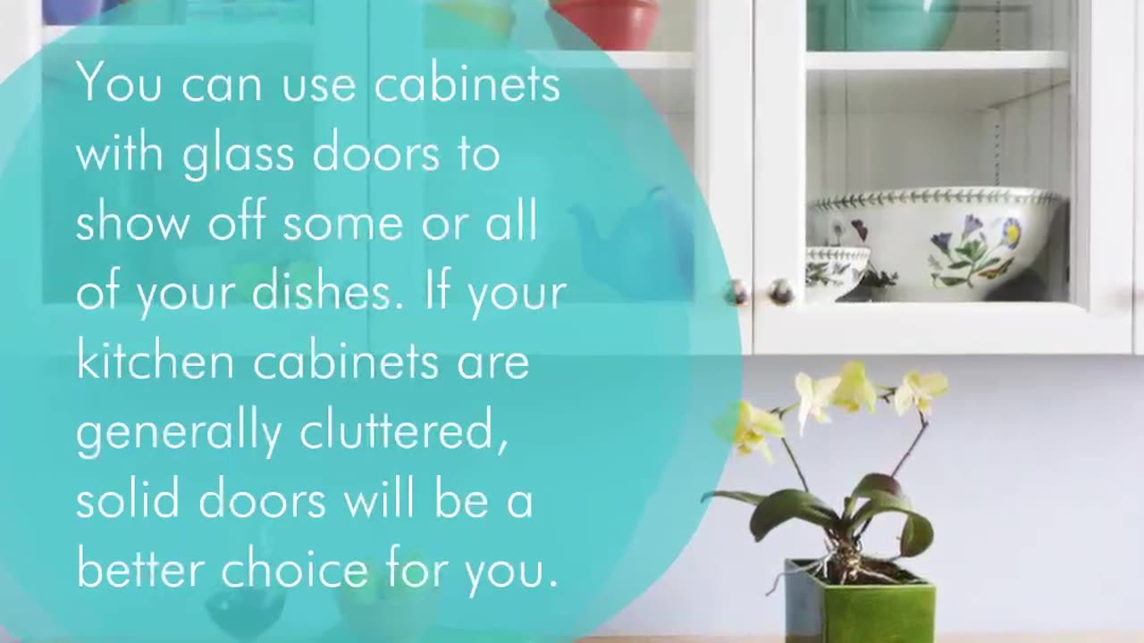 Are Cabinets With Glass Doors a Good Choice for Your Kitchen?.. LarryBroker.com