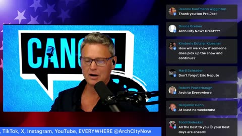 Join us while we say farewell to Cancel This and Hello to Arch City Now