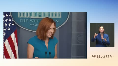 8-11-21 Press Briefing by Press Secretary Jen Psaki