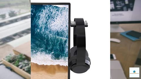 TotalMount Monitor Stand for Headphones and Headsets (Premium-Grade Holder Saves Desk Spac