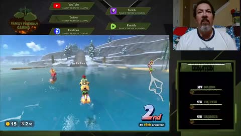 Mario Kart World Ice Rally