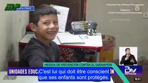 Ils veulent vacciner obligatoirement les enfants de Bolivie contre la rougeole.