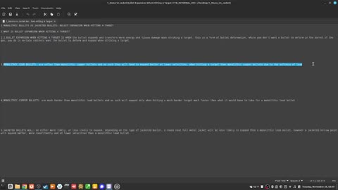 79_Mono Vs Jacket Bullet Expansion When Hitting A Target