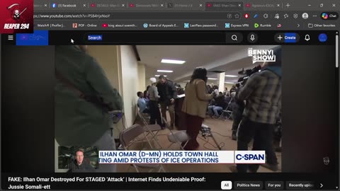 Ilhan Ohmar takes a bath! More sub 65 IQ nonsense