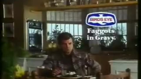 Hello faggot lovers - Old Hilarious UK commercial