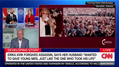 CNN's Michael Smerconish *LAUDS* Erika Kirk's memorial speech