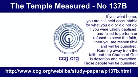 The Temple Measured – No. 137B