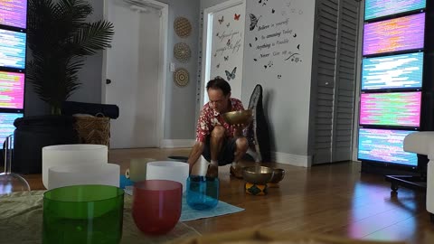 Singing Bowls Sound Healing Meditation, May 19, 2024 at Amplified Healing, Miami, FL - Jedi Shaman