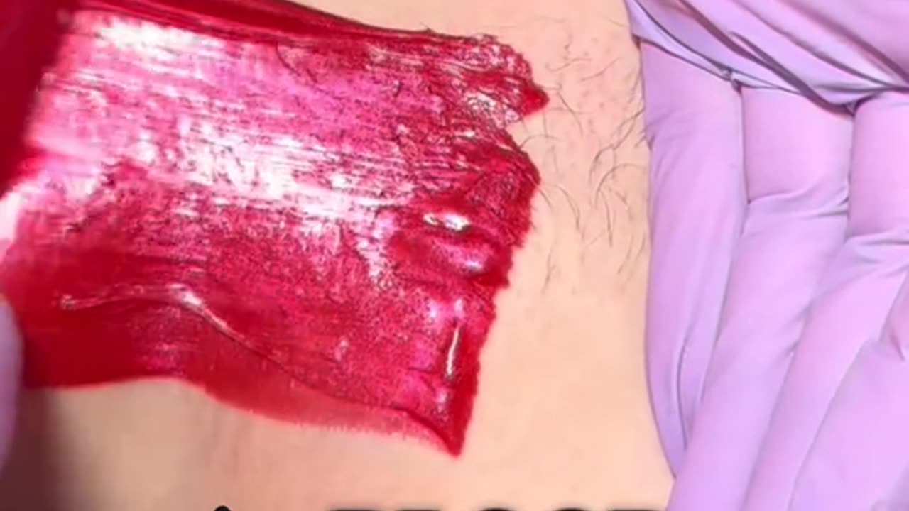 Underarm Waxing Using Sexy Smooth Cherry Desire | @the.serial.waxer Demo