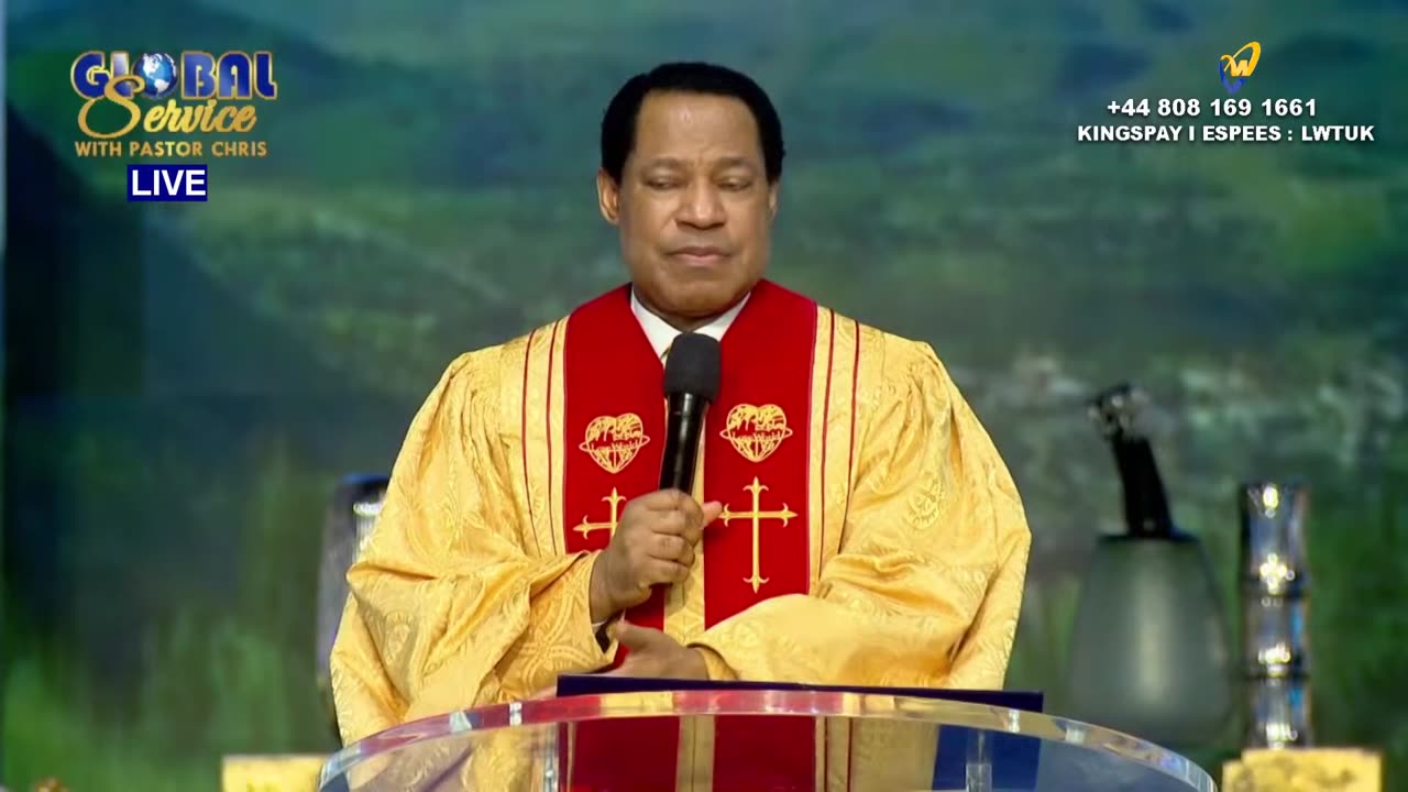 GLOBAL COMMUNION SERVICE WITH PASTOR CHRIS - JUNE 1ST 2025