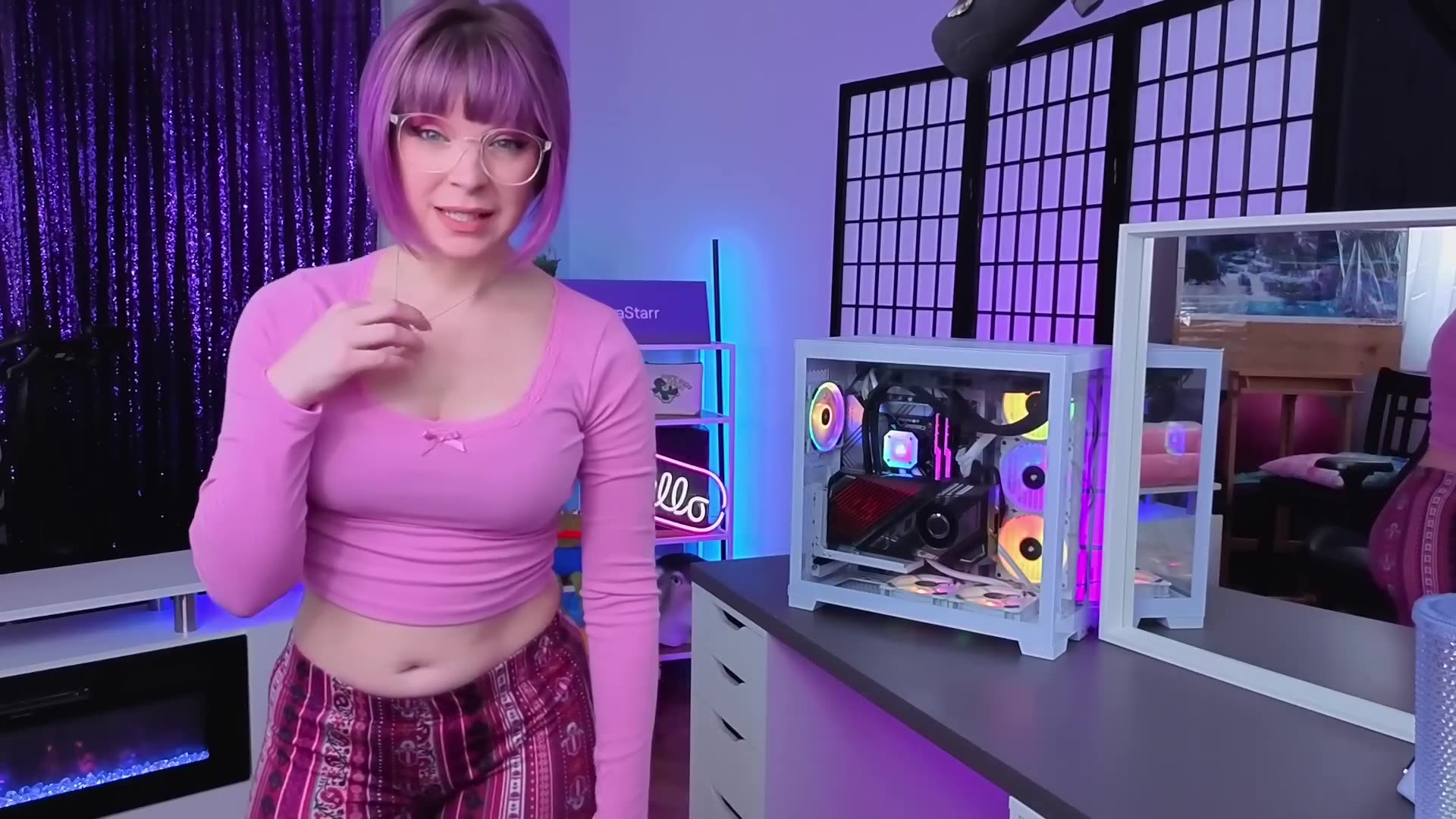 Forbidden Pants Try on Haul! Squats & Jumping Jacks! | Aurora Starr