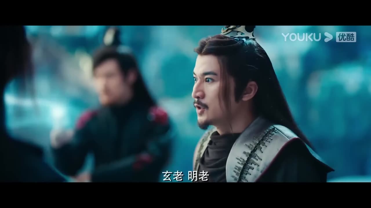 Jin & Ling Yu kun in the distant oncean the royal family under acttack Chinese movie
