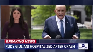 Rudy Giuliani is hospitalized w/ serious injuries