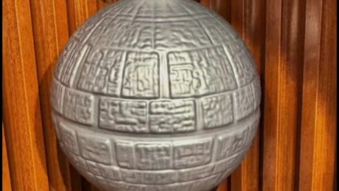 Disney Parks Star Wars Death Star Glass Ornament #shorts