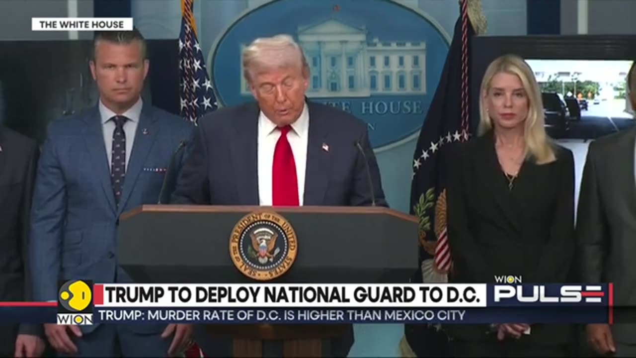 Trump Takes Action to Restore Law and Order in Washington, D.C.