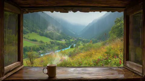 "Gentle Mountain Rain 🌿 Deep Calm & Inner Reset Retreat"