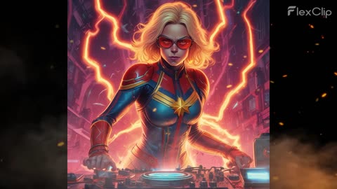 NiX - Captain Marvel-The Old Lady Punch