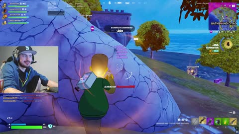 NEW THE SIMPSONS SEASON OF FORTNITE!!!