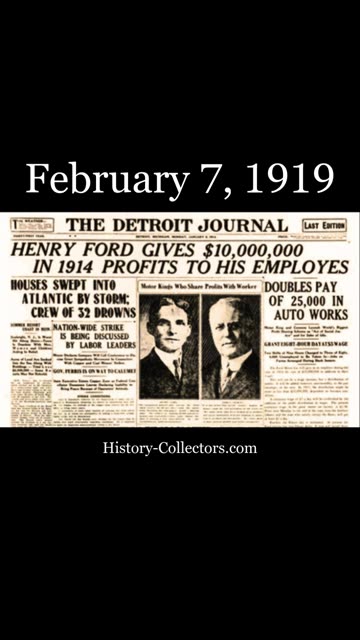 #OnThisDay February 7, 1919: Corporate Purpose Defined