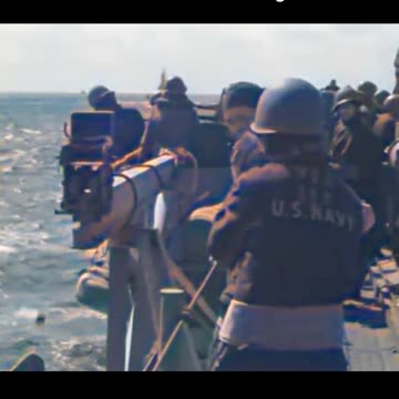 F6F Hellcat rocket incident ✈️ 1945 🎥 #ColourizedFootage