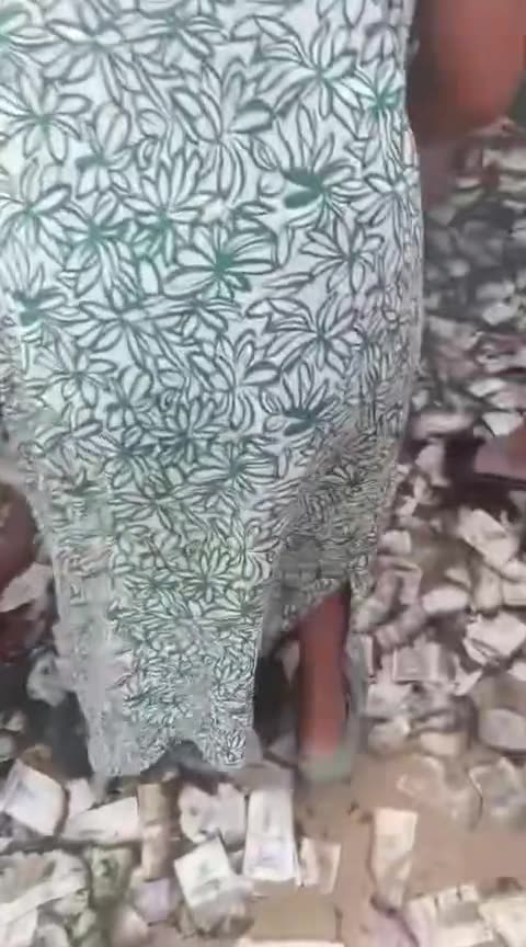 DINERO QUEMADO EN AEROPUERTO