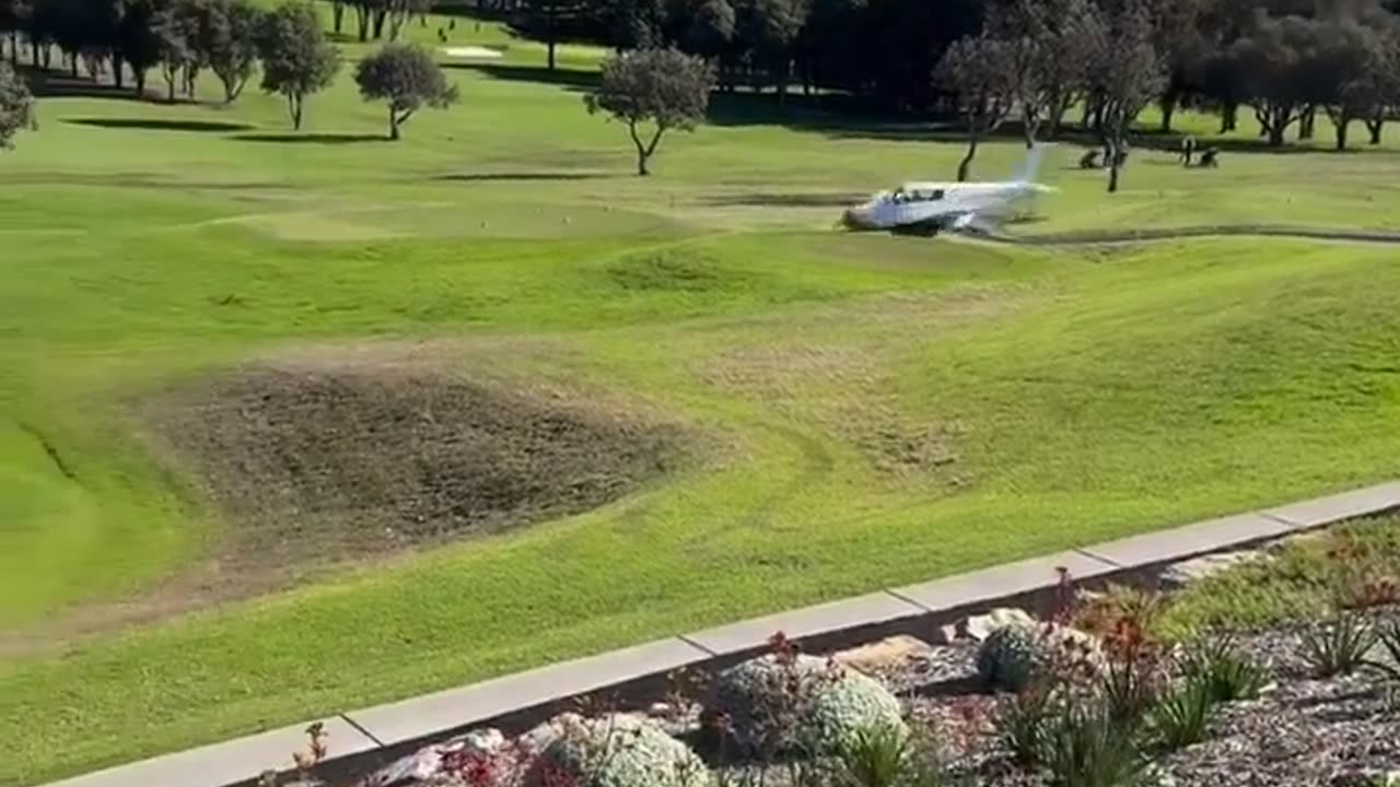 😮✈️ Shocking Plane Crash on Golf Course Green! | FeedMyCuriosity