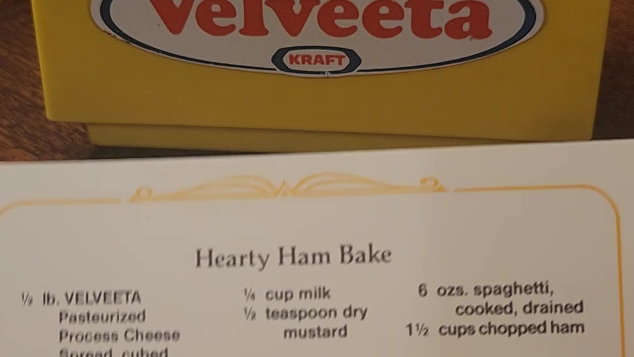 Recipe for Hearty Ham Bake