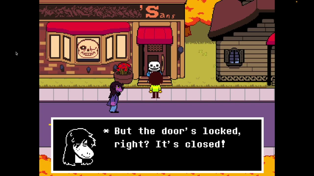 Encountering Sans in Deltarune Chapter 4: Marm's Let's Play Deltarune Livestream Highlight