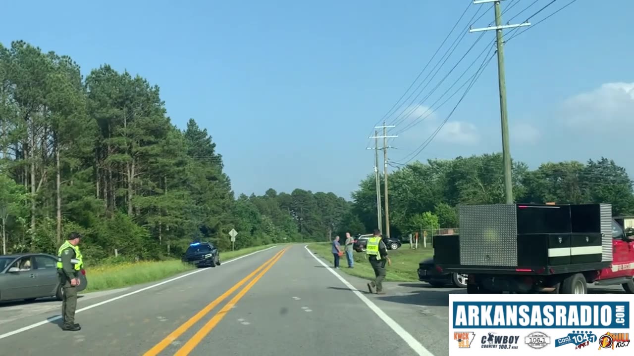 WATCH: Car Accident On Quitman Highway Blocks Road