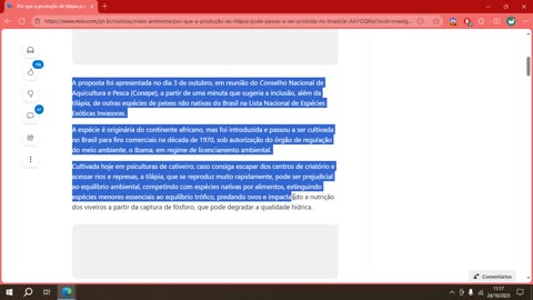 Por que a produção de tilápia pode passar a ser proibida no Brasil.mp4