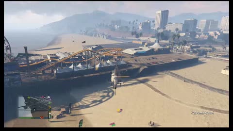 GTA V Online: Helicopter Flyover Tour-Date 5/18/2018