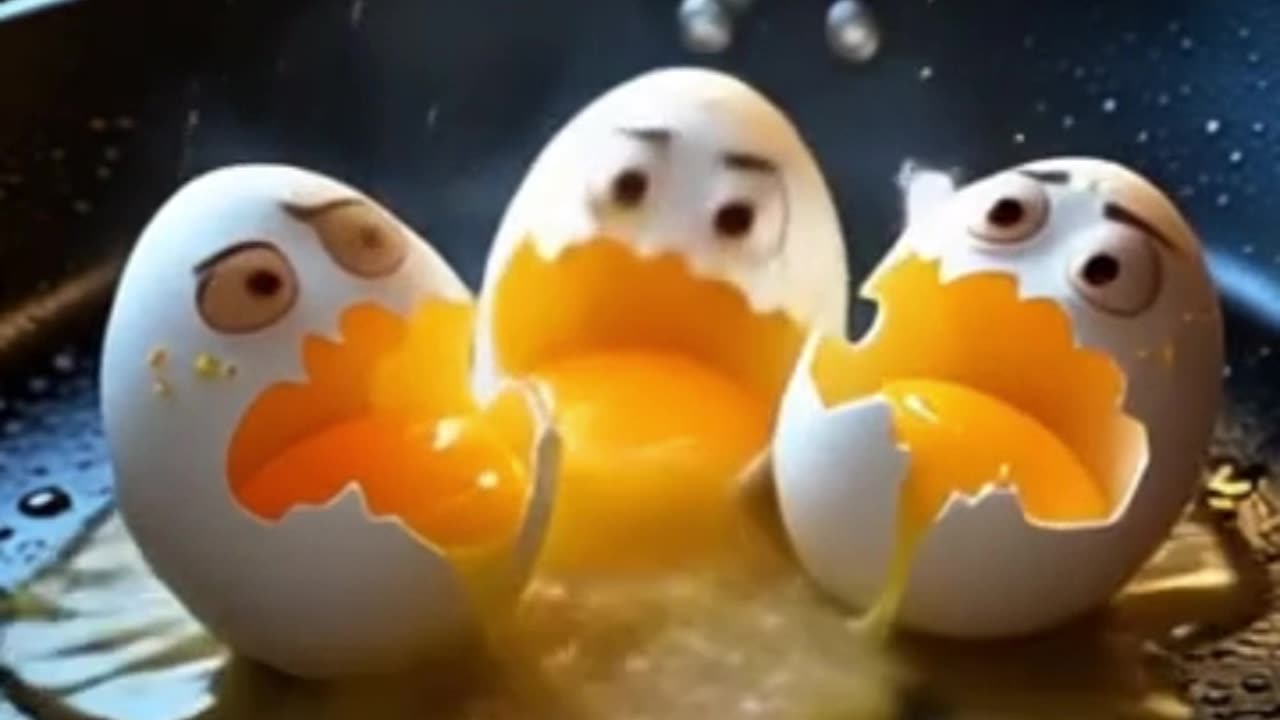 Screaming Eggs in a Frying Pan