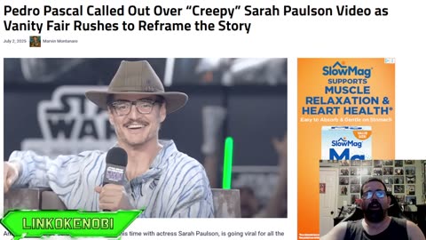 Pedro Pascal Being Creepy In Viral Video While Vanity Fair Being The Cover Up