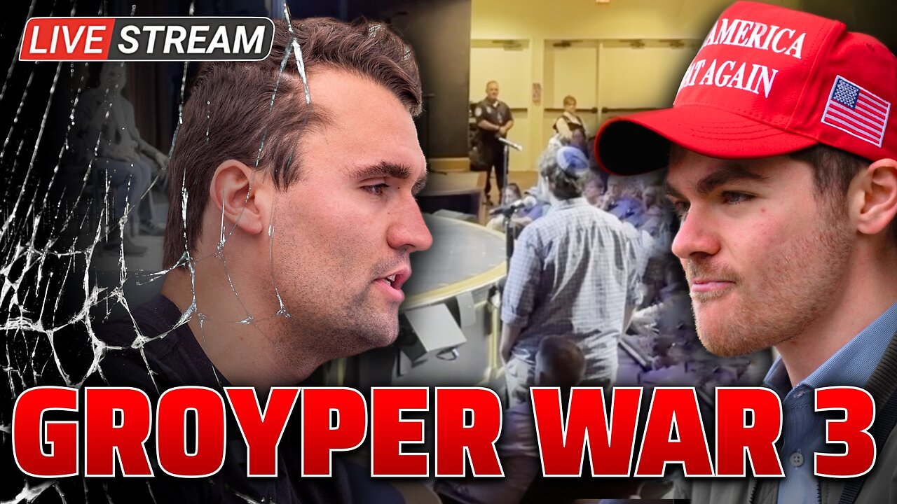 Charlie Kirk PRESSED by Undercover Goy
