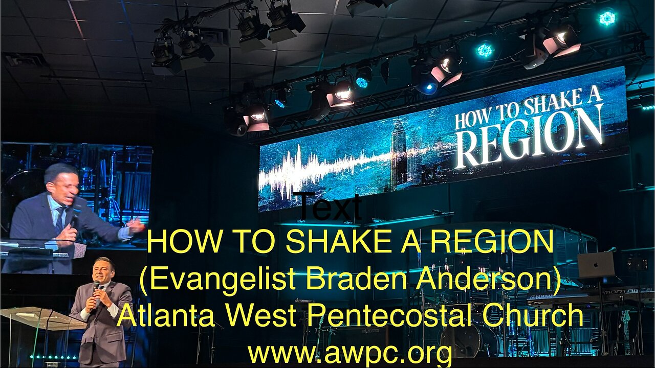 Atlanta West Pentecostal Church- HELP FROM HEAVEN Missionary from Bangladesh James Corbin