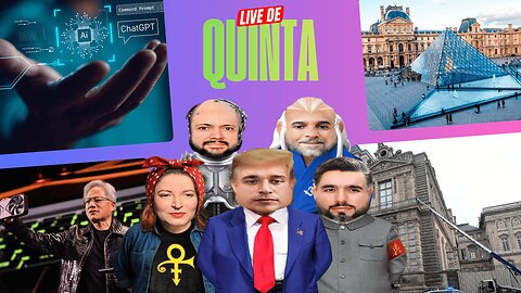 🔴 CEO da Nvidia diz que você é LOUCO se não usar IA - O roubo de joias do Louvre - ORUAM candidato!