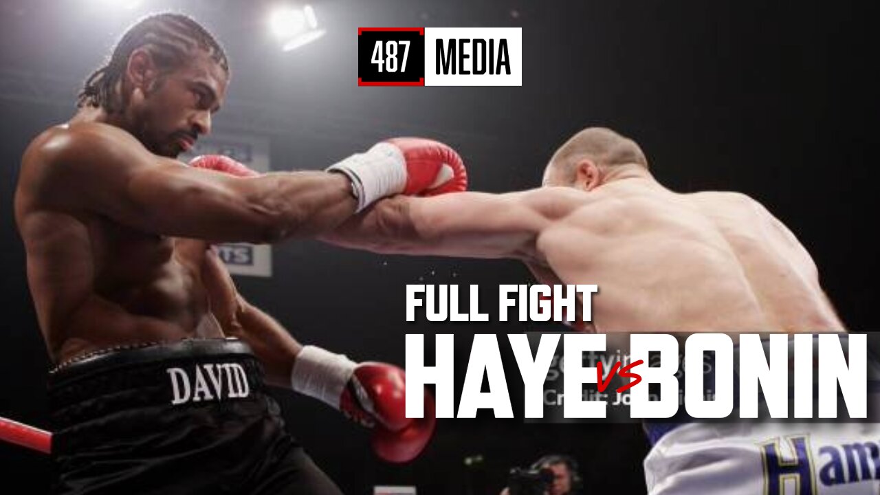 🥊 HAYE'S 200lb DEBUT! David Haye vs Tomasz Bonin - FULL FIGHT at Wembley Arena, London 27/4/2007