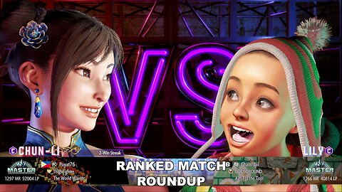 Kuya Kalbo SF6 Ranked Roundup. Chun Li Master Rank [Hori Fight Stick]