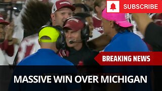 Oklahoma Gets Massive Win Over Michigan