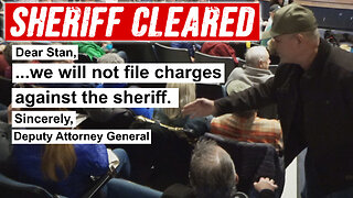 NORRIS CLEARED: "We will not file charges against the sheriff."