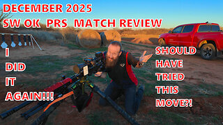 Almost Had It Back to Back!! - Dec. 2025 PRS Match