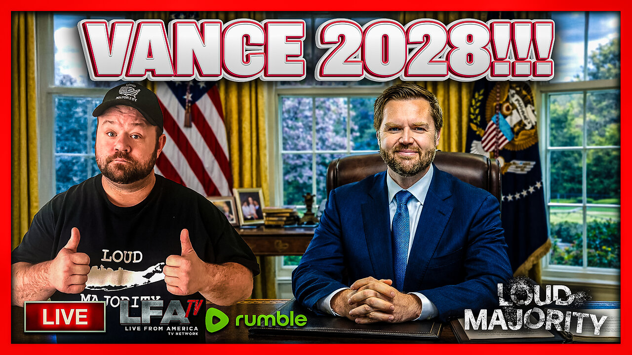 JD VANCE GOES INTO 2026 AS THE FRONT RUNNER | LOUD MAJORITY 12.30.25 3PM