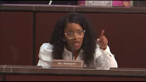 Rep. Jasmine Crockett Demands DOGE Committee Subpoena Elon Musk, goes on unhinged rant in hearing